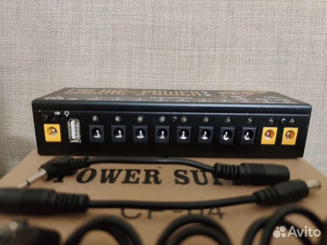 Новый блок питания для гитарных педалей