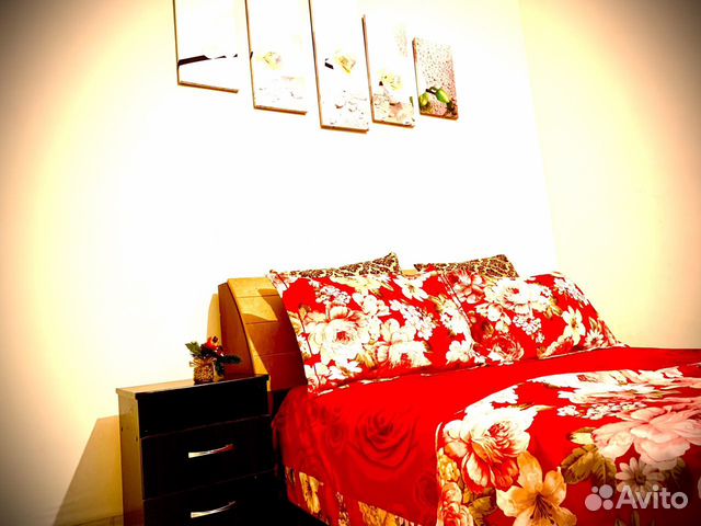 

1-к. квартира, 45 м², 3 кровати