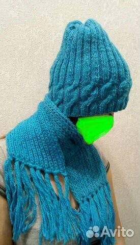 Шапки женские вязаные новые