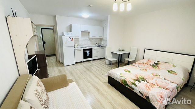 

Квартира-студия, 30 м², 2 кровати
