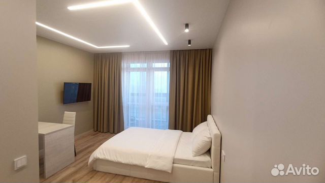

Квартира-студия, 27 м², 2 кровати