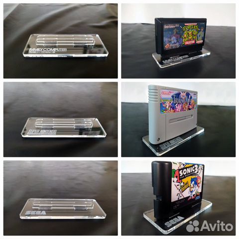 Famicom / Super Nintendo / Mega Drive подставки