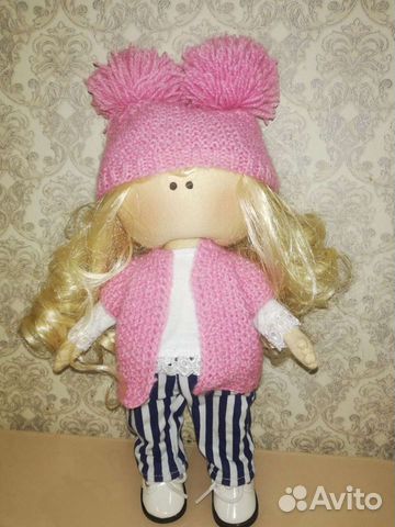 Кукла интерьерная текстильная