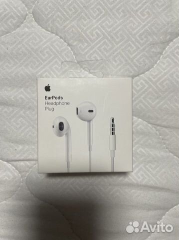 Наушники apple earpods 3.5 mm headpnone Plug Ориги