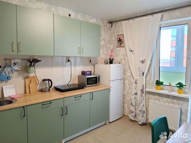 

1-к. квартира, 38 м², 2 кровати