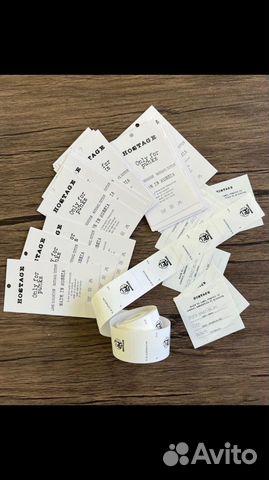 Изготовление бирок, составников, размерников