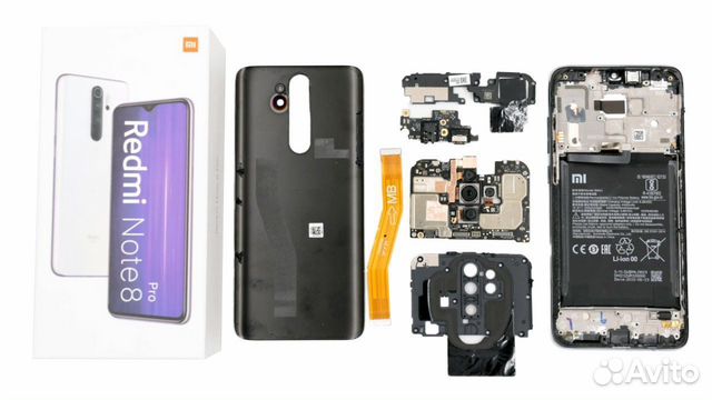 Xiaomi Redmi Note 8 Pro Запчасти ремонт
