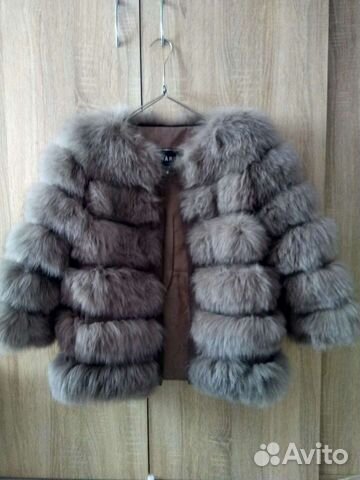 Полушубок из песца,р40