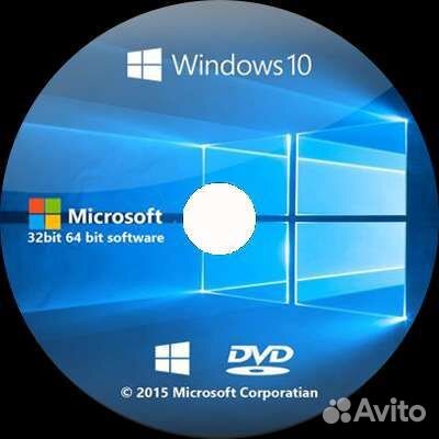Установочный диск с Windows 7, 8.1,10,11