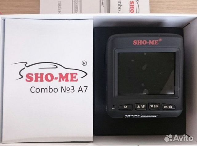 Видеорегистратор sho me combo 3 a7 инструкция