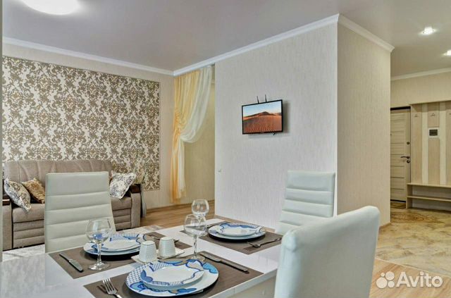 

1-к. квартира, 60 м², 2 кровати
