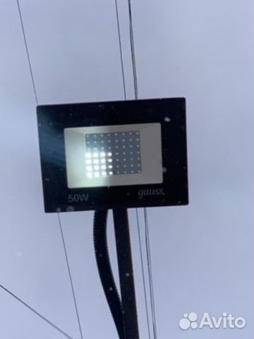 Светодиодные прожекторы с кронштейнами 7шт