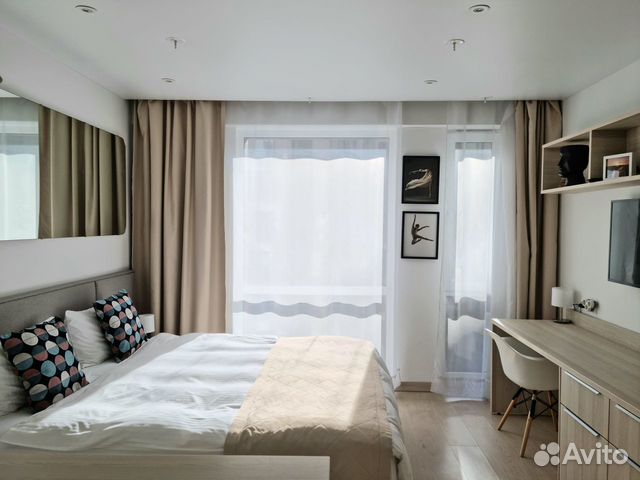 

Квартира-студия, 27 м², 1 кровать