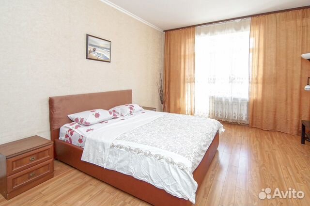 

1-к. квартира, 55 м², 2 кровати