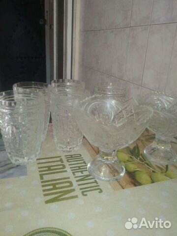 Хрустальные стаканы СССР