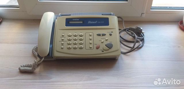 Телефон факс brother 222