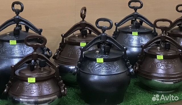 Афганский казан, чугунный узбекский