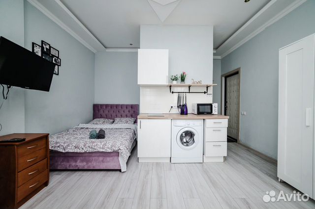 

Квартира-студия, 21 м², 2 кровати