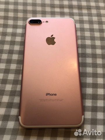 iphone 7 plus rose 256