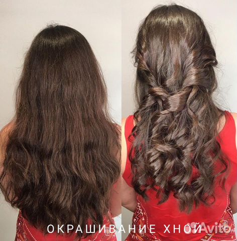 Окрашивание натуральной хной