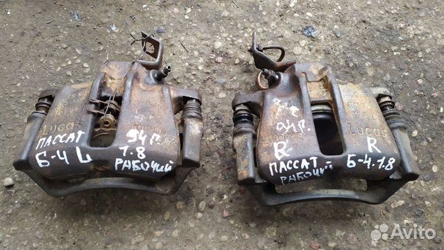 Передние суппорта volkswagen passat B4