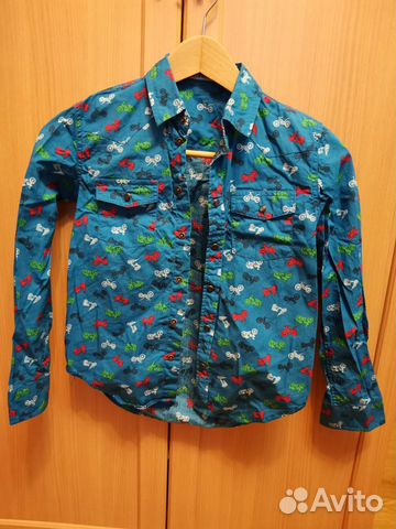 Рубашка для мальчика, рост 134