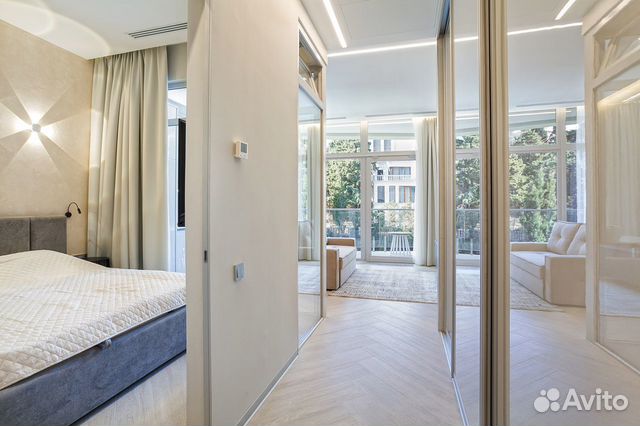 

1-к. квартира, 45 м², 2 кровати