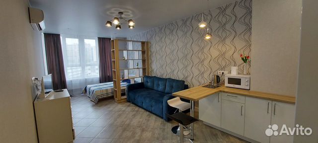 

Квартира-студия, 32 м², 2 кровати