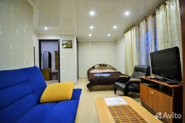 

1-к. квартира, 36 м², 2 кровати