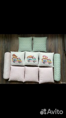 Бортики в кроватку