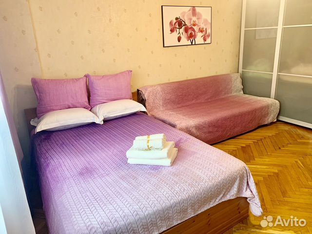 

1-к. квартира, 39 м², 2 кровати