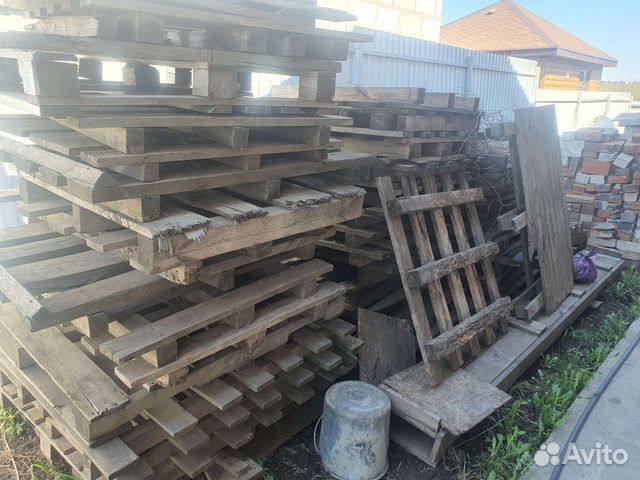 Поддоны деревянные бу бесплатно на дрова