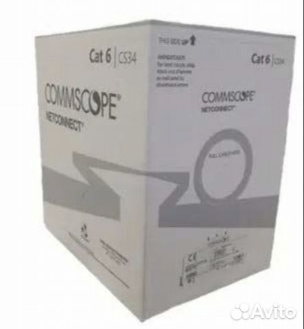 Кабель AMP 884032314/10 CS34Z3 U/UTP Кат. 6