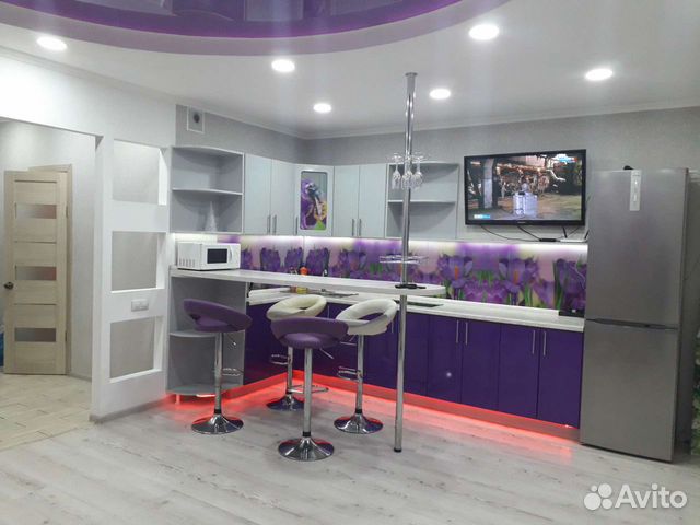 

1-к. квартира, 51 м², 2 кровати