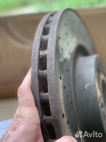 Передние тормозные диски mersedes CLS w219 agm