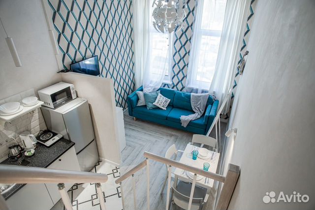 

Квартира-студия, 25 м², 2 кровати