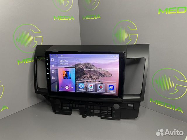 Магнитола Андройд Mitsubishi Lancer, 3/32Gb