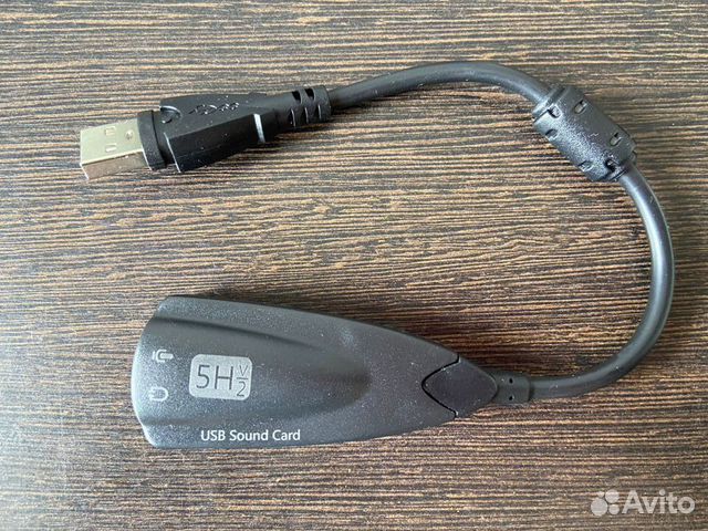 Внешняя звуковая карта 5HV2 USB