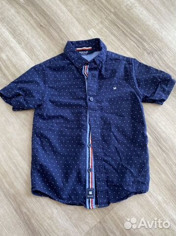 Рубашка на мальчика 110 стильная