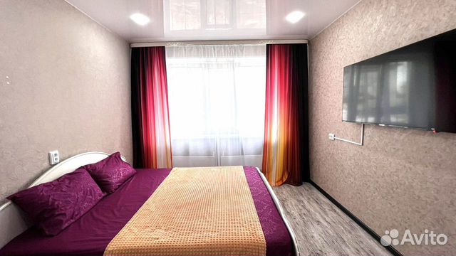 

1-к. квартира, 34 м², 2 кровати