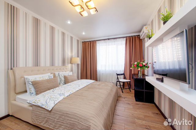 

1-к. квартира, 41 м², 2 кровати