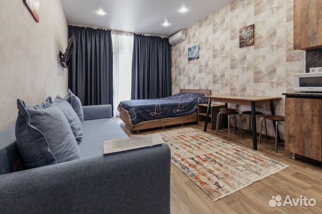 

Квартира-студия, 30 м², 2 кровати