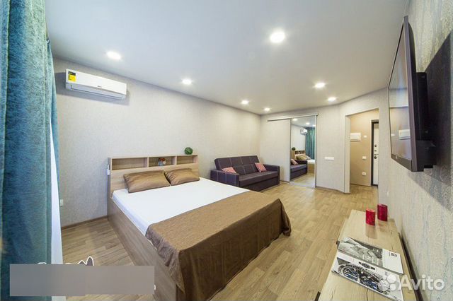 

1-к. квартира, 50 м², 2 кровати
