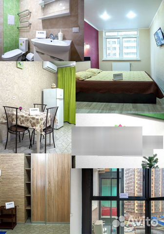 

1-к. квартира, 43 м², 2 кровати
