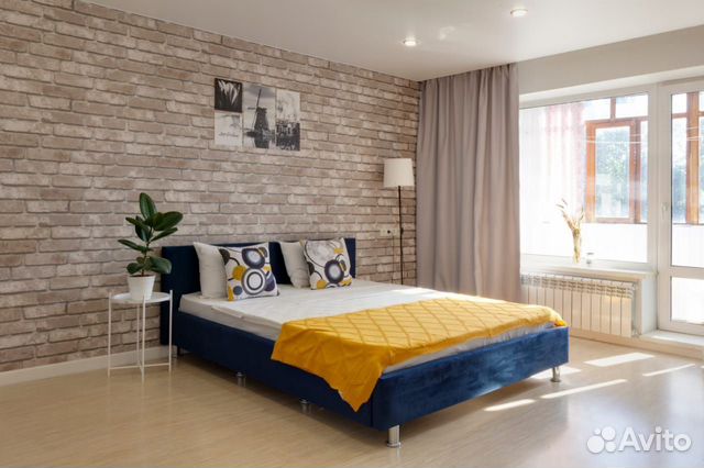 

1-к. квартира, 40 м², 2 кровати