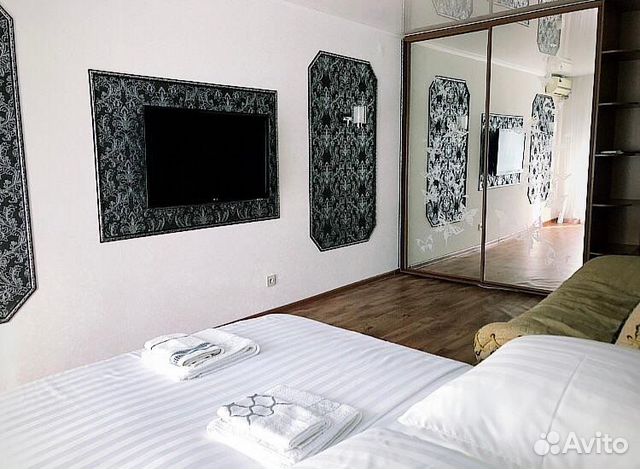 

1-к. квартира, 45 м², 2 кровати
