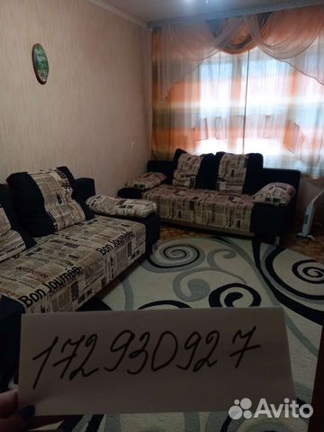 

1-к. квартира, 38 м², 4 кровати