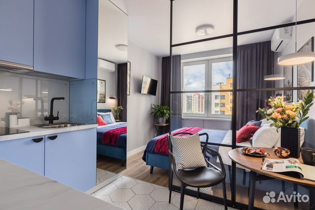 

Квартира-студия, 18 м², 1 кровать