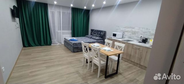 

Квартира-студия, 42 м², 2 кровати