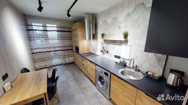 

1-к. квартира, 40 м², 3 кровати